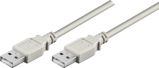 Usb-Kabel Neutral Usb-A Usb-A 1,8 M Grå