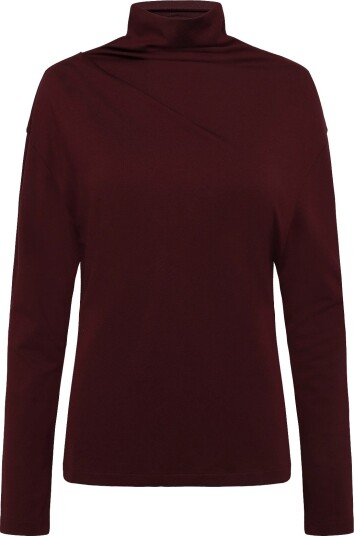 Filippa K Twisted Neck Top   DARK BURGUNDY   XS