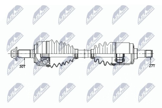 Nty Drivaksel NTY NPW HD 071