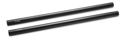 SmallRig 1053 Alu Rods 15mm 30 cm 2pk 2 stk 30cm 15mm rør SmallRig 1053 Alu Rods 15mm 30 cm 2pk 2 stk 30cm 15mm rør