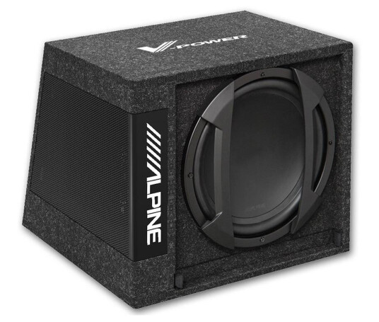Alpine SWD-355 aktiv subwoofer 12" subwoofer, 150W RMS, bassremote Alpine SWD-355 aktiv subwoofer 12" subwoofer, 150W RMS, bassremote