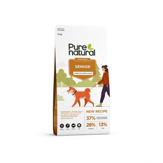 Purenatural Dog Senior Lamb Salmon & Duck (12 kg)