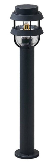 Lindby Pullertlampe Alvaro mørkegrå, 60 cm Lindby Pullertlampe Alvaro mørkegrå, 60 cm