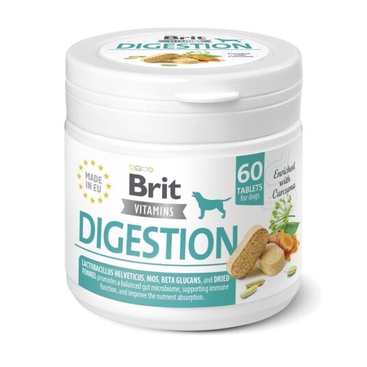 Brit Vitamins Digestion 60 Tabletter