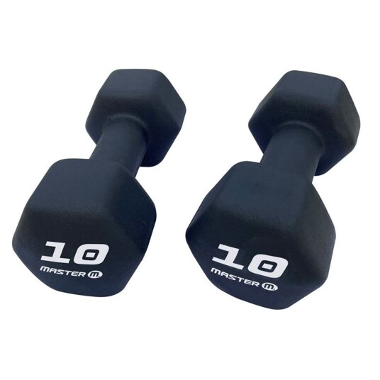 Master Fitness Neoprenhantlar i par, Hantlar Neoprene/Vinyl