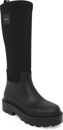 Calvin Klein Rainboot High Rubber Neo Black 37 x 37 Calvin Klein Rainboot High Rubber Neo Black 37 x 37