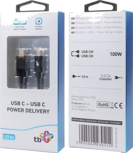 Usb-Kabel Usb-C Til Usb-C 1 M Svart Aktbxkuccind10b Usb-Kabel Usb-C Til Usb-C 1 M Svart Aktbxkuccind10b