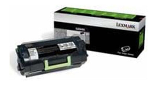 Lexmark 520XN - Tonerkassett for etiketter Svart