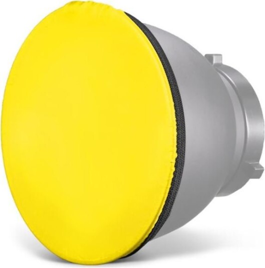 Diffusor til reflektor - Gul - 18 cm