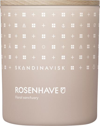 Skandinavisk Rosenhave Scented Candle 200G - Nude - 200 g