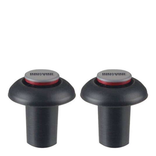 Innovine Vakuumpumpestopper 11,4x8,4 cm 2 stk svart Innovine Vakuumpumpestopper 11,4x8,4 cm 2 stk svart