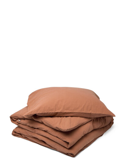 compliments Stone Bed Linen 140X220/50X70 Cm - Pink - 140X220;50X70CM