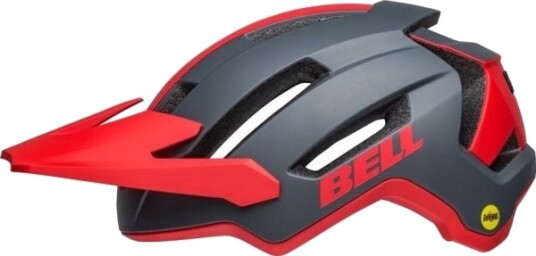 Bell Kask Mtb Bell 4Forty Air Integrated Mips Matt Grå Rød Roz. M (55–59 Cm) (Dwz) (Wyprzedaż -45 %)