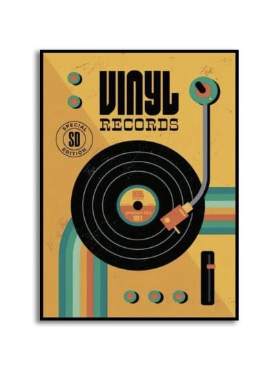 Plakat Vinylplater Plakat Vinylplater