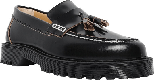 Garment Project Pete Loafer Black Polido Raw Edge Black 46 Garment Project Pete Loafer Black Polido Raw Edge Black 46