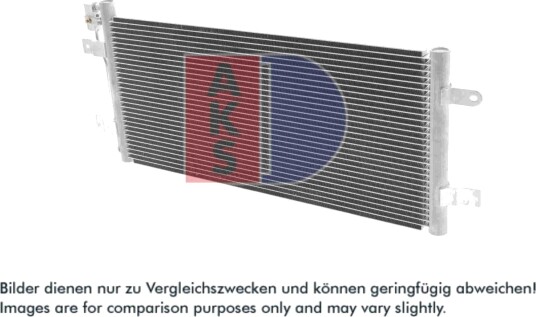 Kondensator, klimaanlegg AKS DASIS 242050N