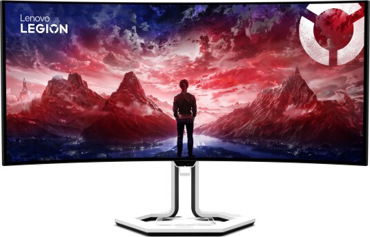 Lenovo Legion Pro 34WD-10 Bøyd Gaming Skjerm 3440x1440 240Hz med USB-C Svart