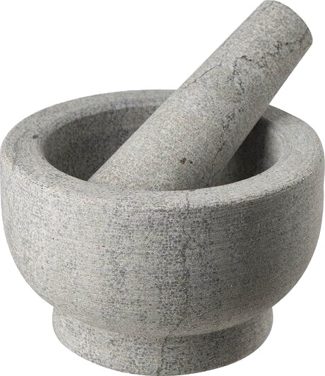 Modern House Stone morter 13 cm grå