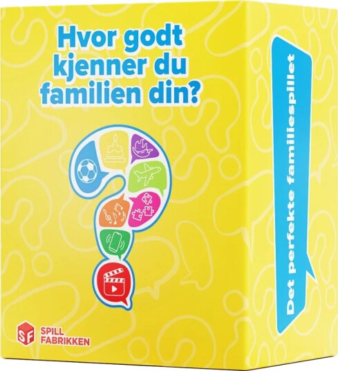 Spill Hvor godt kjenner du familien din Spill Hvor godt kjenner du familien din