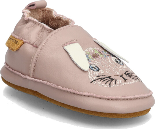 Mikk line Leather Slipper 3D Pink 12/18M