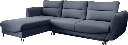 Lence Sovesofa m. Divan Oppbevaring Grå Lence Sovesofa m. Divan Oppbevaring Grå