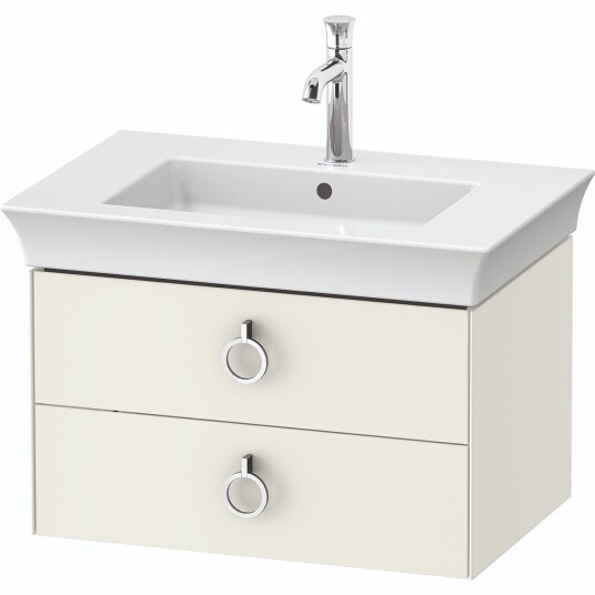 Duravit White Tulip Servantskap 2 skuf. 68,4x45,8x41 cm Nordisk Hvit Høyglans