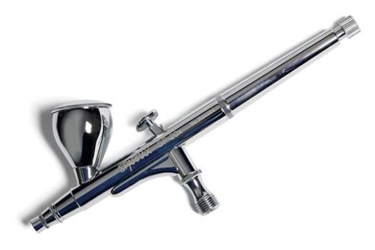 Sparmax SP-20X Dual-Action Airbrush 0,2mm med 7ml Kopp for Modellbygging Sparmax SP-20X Dual-Action Airbrush 0,2mm med 7ml Kopp for Modellbygging
