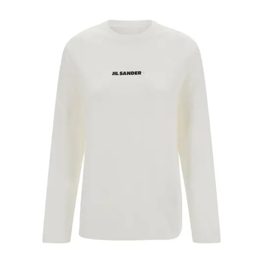 Jil Sander Dame Topper Hvit L, Jil Sander Dame Topper Hvit L,