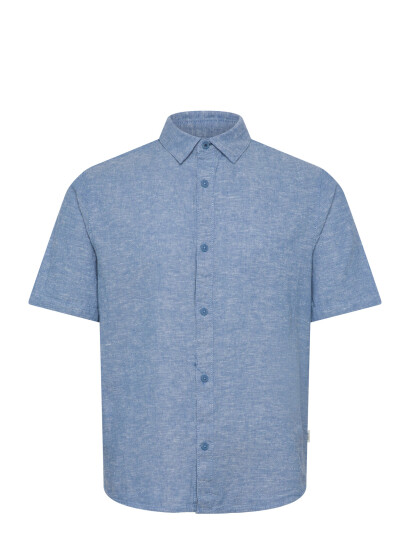 INDICODE Inleoni Ss Shirt Blue XL INDICODE Inleoni Ss Shirt Blue XL