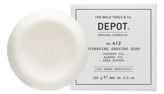Depot No. 412 Hydrating barbersåpe - refill 100g Depot No. 412 Hydrating barbersåpe - refill 100g