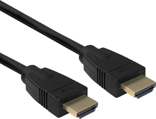 Act Ak3916 Hdmi Kabel 2 M Hdmi Type A Standard Til Hdmi Type A Standard 48 Gbit/S Audio Return Channel Arc Svart Ak3916