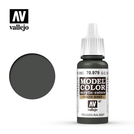 Vallejo 70.979 Grønn Camouflage Modellfarge 17ml