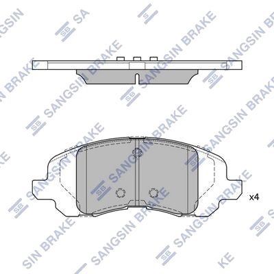Hi-Q SP4276 Bremseklosser
