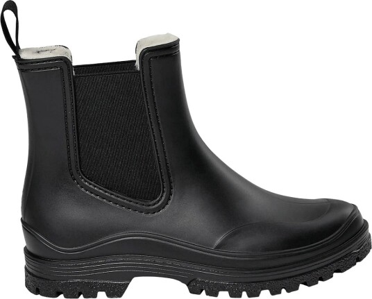 Sofie Schnoor Young Jennsy Rubber Boot W. Lining BLACK 40
