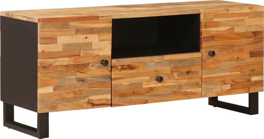 TV skap Brun 105 x 33 x 46 cm Massiv mango tre
