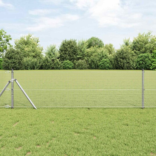 Sveiste Tråd Gjerde 0.8x10 m Varmgalvanisert Stål