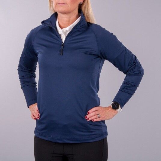Cutter & Buck Tröja Coos Bay Blå Golfgenser dame Navy (580) Small
