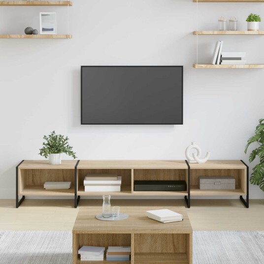  TV skap Sonoma 170.5 x 36 x 30.5 cm Konstruert tre