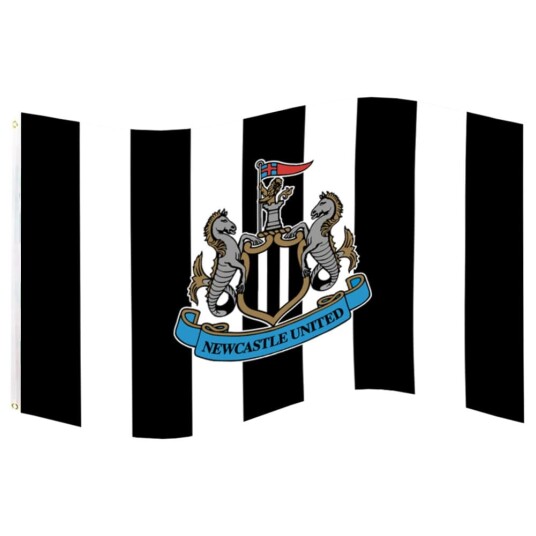 Newcastle United FC Crest Flag Newcastle United FC Crest Flag