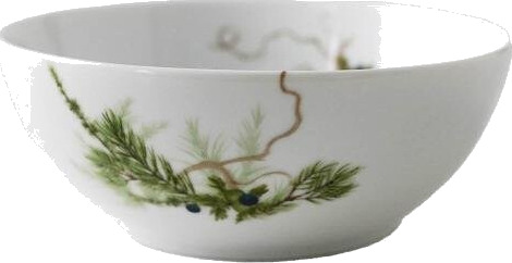Magnor  Nostalgi liten bolle 15 cm hvit/grønn
