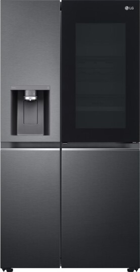 LG GSXV90MCDE Side-ved-side Kombiskap med Is- og Vanndispenser Svart