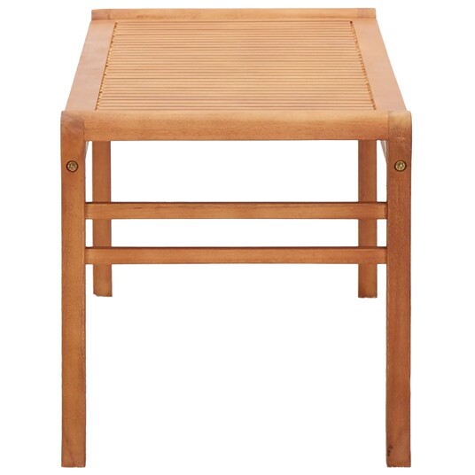 Hagebenk 2 seters 120 cm heltre eukalyptus Hagebenk 2 seters 120 cm heltre eukalyptus