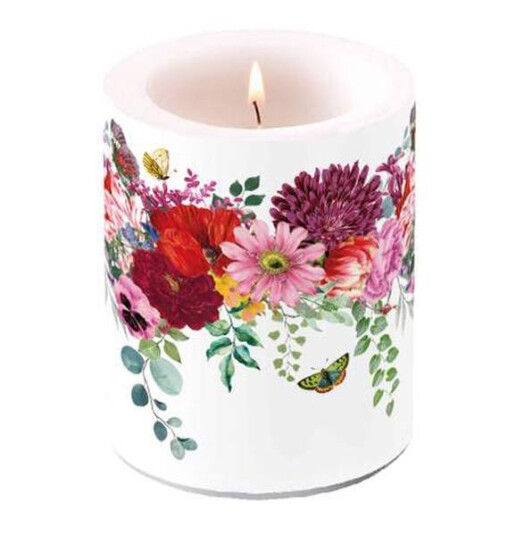 Dekor kubbelys Blomster kant fra Ambiente