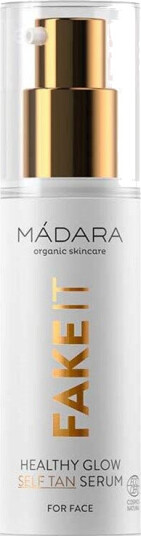 Mádara Fake It Healthy Glow Ansiktsserum 30 ml - Vegansk og Økologisk Mádara Fake It Healthy Glow Ansiktsserum 30 ml - Vegansk og Økologisk