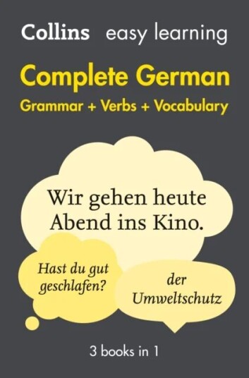 Easy Learning German Complete Grammar, Verbs And Vocabulary (3 Books In 1) Av Collins Dictionaries Easy Learning German Complete Grammar, Verbs And Vocabulary (3 Books In 1) Av Collins Dictionaries