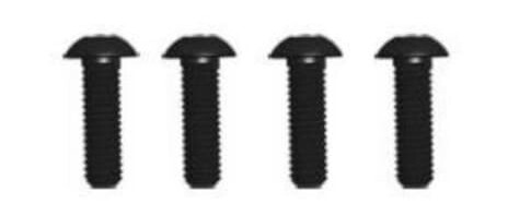 HSP-85020 CapHead Mechanical Screw 3x12mm - 4pcs