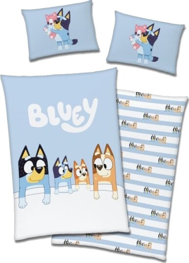Bluey Sengetøy – voksenstørrelse 140 x 200 cm –Bluey