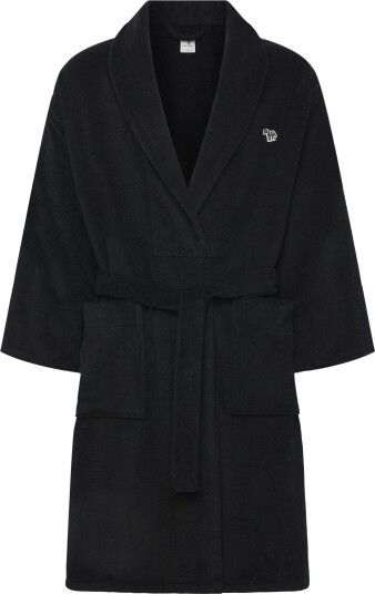 PS Paul Smith Men Dressing Gown Zebra 79_BLACK S