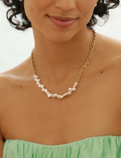 Edblad Breeze Necklace Multi Chain Gold One Size   Gold   ONE SIZE 45 cm