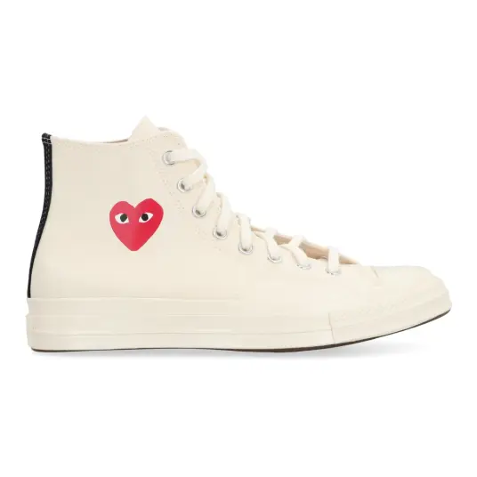 Comme des Garçons Play Herre Sko Beige 45 EU Comme des Garçons Play Herre Sko Beige 45 EU